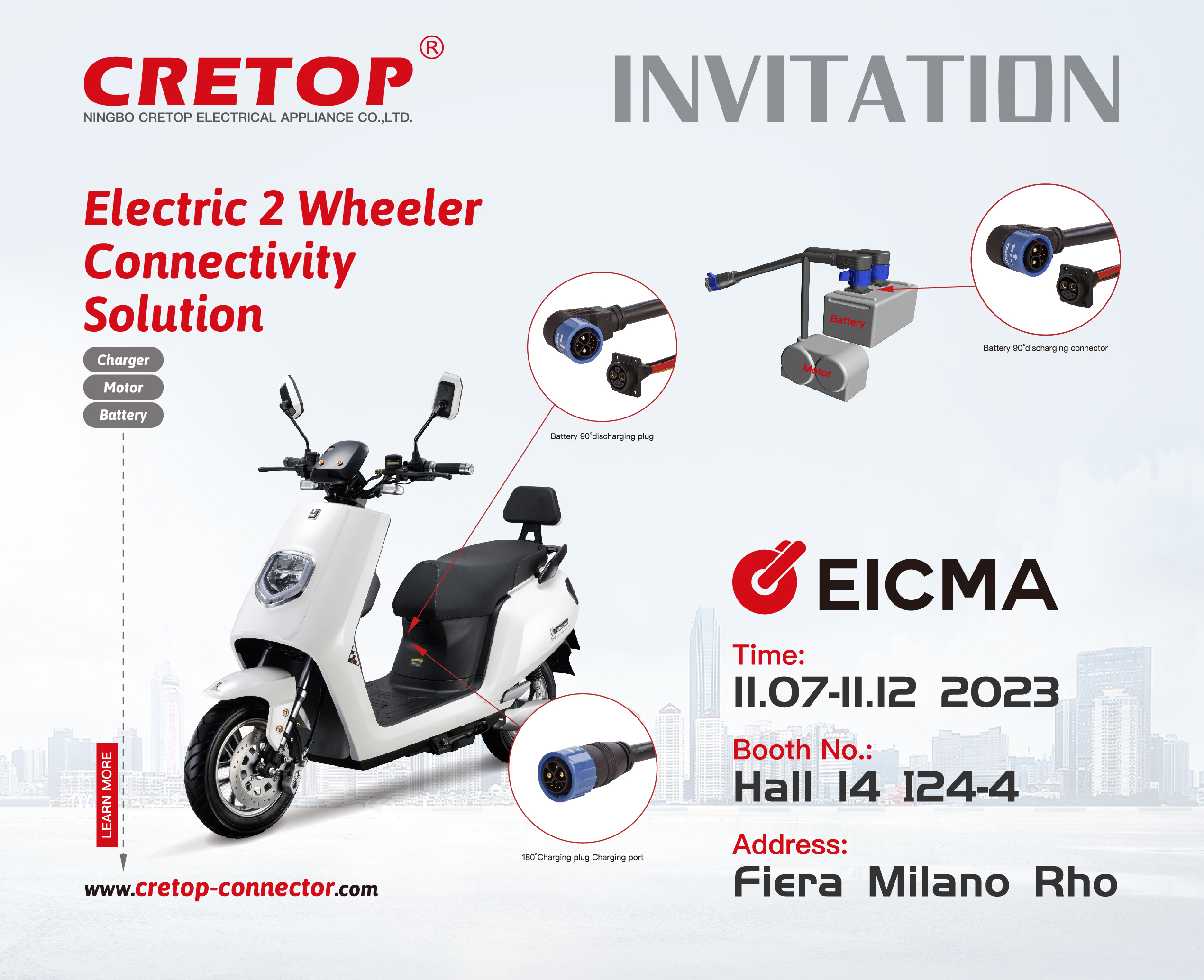 Invitation of  EICMA 2023